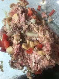 cabbage roll mixture