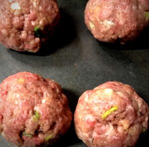 Asian meatballs