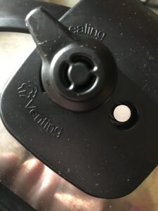 valve set to sealed